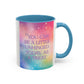 Bespattered Facade Treat Yourself Pastel Rainbow Mug | Three Colors | 11oz or 15oz
