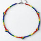 rainbow pride necklace
