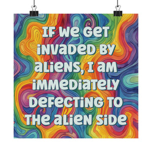 Bespattered Facade "Take Me to Their Leader" Giclée Archival Matte Paper Prints