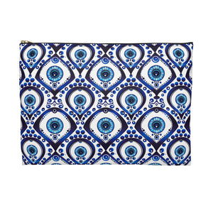 Bespattered Facade Evil Eye Accessory Pouch | 2 Sizes
