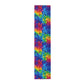 Bespattered Facade Pixelated Rainbow Table Runner (2 sizes)