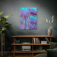 Bespattered Facade Fluid Art Abstract Painting Stretched Matte Canvas Art Prints | Multiple Sizes