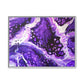 Bespattered Facade Purple Haze Framed Canvas Art Print | 3 Frame Colors | Multiple Sizes
