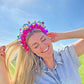 Pink Disco Ball Party Novelty Headband