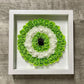 9” x 9” Handmade Multi Color Evil Eye Nazar Boncuk Mal De Ojo Rose Flower Shadowbox