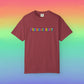 Bespattered Facade Rainbow Bubble Indoorsy Colorful Premium Unisex Comfort Colors Garment Dyed 100% Cotton T-Shirt