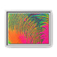Bespattered Facade Neon Puddle Framed Canvas Art Print | 3 Frame Colors | Multiple Sizes