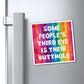 Bespattered Facade "Third Butthole Eye" Refrigerator Magnet
