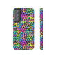Bespattered Facade Candy Coated Neon Leopard Tough Case