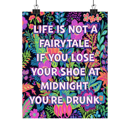 Bespattered Facade "Life Is Not a Fairytale" Giclée Archival Matte Paper Prints