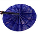 African Wax Print Fan, Handmade in Ghana