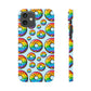 Bespattered Facade Rainbow Sprinkle Donut Slim Case