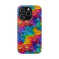 Bespattered Facade Rainbow Swirls MagSafe Tough Case
