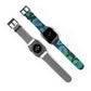 Bespattered Facade Emerald Leopard Faux-Leather Smart Watch Band