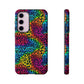 Bespattered Facade Rainbow Animal Print Tough Case