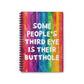 Bespattered Facade "Third Butthole Eye" Spiral Notebook - Lined Pages