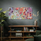 Bespattered Facade Dragon Scales Stretched Matte Canvas Art Prints | Multiple Sizes