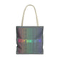 Bespattered Facade Everything is Fine Eco-Friendly Carryall Tote Bag