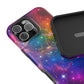 Bespattered Facade Rainbow Universe Impact-Resistant Case