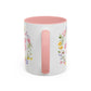 Bespattered Facade Pastel Floral Ugh Mug | Five Colors | 11oz