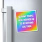 Bespattered Facade "Inspired" Refrigerator Magnet