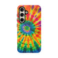 Bespattered Facade Rainbow Tie Dye Tough Case
