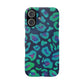 Bespattered Facade Emerald Leopard Snap Case