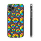 Bespattered Facade Rainbow Sprinkle Donut Clear Case