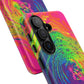 Bespattered Facade Tasty Neon Swirl Tough Case