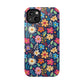 Bespattered Facade Colorful Flowers Impact-Resistant Case