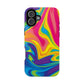 Bespattered Facade Vibrant Flow Impact-Resistant Case