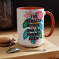 "I've Menaced Before..." Rainbow Flowers Mug | Eight Colors | 11oz or 15oz