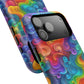 Bespattered Facade Rainbow Swirls MagSafe Tough Case