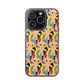 Bespattered Facade 90s Flashback Rainbow Trolls Clear Case