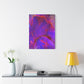 Bespattered Facade Resin Petri Macro Photograph Stretched Matte Canvas Art Prints | Multiple Sizes
