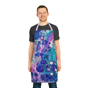 Bespattered Facade Galaxy Tie-Back Canvas Apron