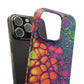 Bespattered Facade Neon Butterfly Snap Case