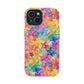 Bespattered Facade Rainbow Stars Impact-Resistant Case