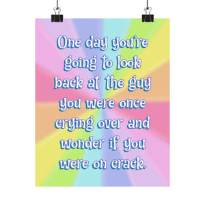 Bespattered Facade "Was I On Crack?" Giclée Archival Matte Paper Prints