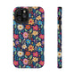 Bespattered Facade Colorful Flowers Impact-Resistant Case