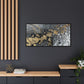Bespattered Facade You're Golden Framed Canvas Art Print | 3 Frame Colors | Multiple Sizes
