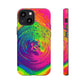 Bespattered Facade Tasty Neon Swirl Tough Case