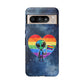 Bespattered Facade Rainbow Extraterrestrial Pride Tough Case