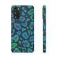 Bespattered Facade Emerald Leopard Snap Case
