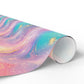 Bespattered Facade Pastel Dreams Wrapping Paper | Three Sizes | Glossy or Matte