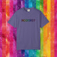 Bespattered Facade Rainbow Indoorsy Colorful Premium Unisex Comfort Colors Garment Dyed 100% Cotton T-Shirt