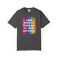 Bespattered Facade "Third Butthole Eye" Colorful Premium Unisex Comfort Colors Garment Dyed 100% Cotton T-Shirt
