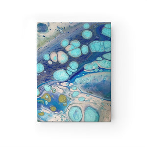 Bespattered Facade Sea Turtle Notebook - Unlined (Blank) Pages