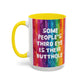 Bespattered Facade All-Seeing Butthole Rainbow Mug | Eight Colors | 11oz or 15oz