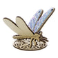 Wooden Bead Embroidery Kit – “Dragonfly” FLK-584